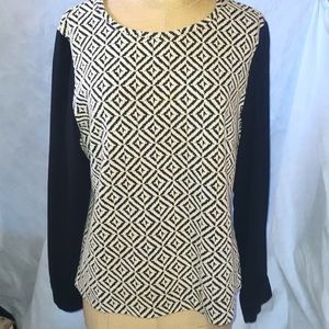 Chicos blouse black and white